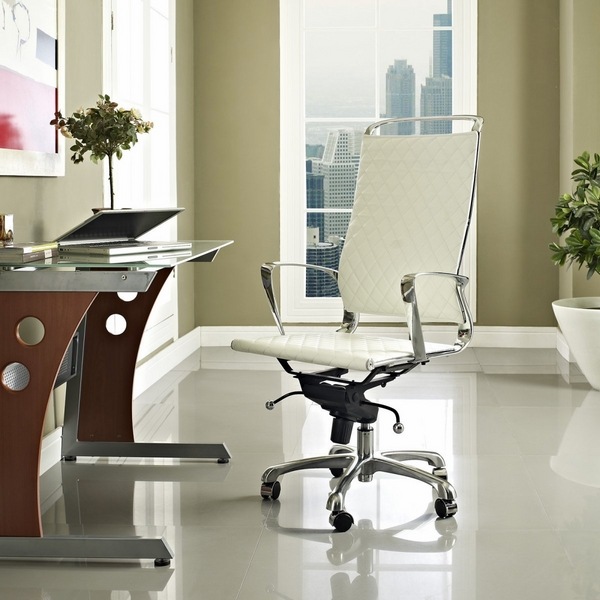 White high back office chairs ergonomic chairs modern office furniture