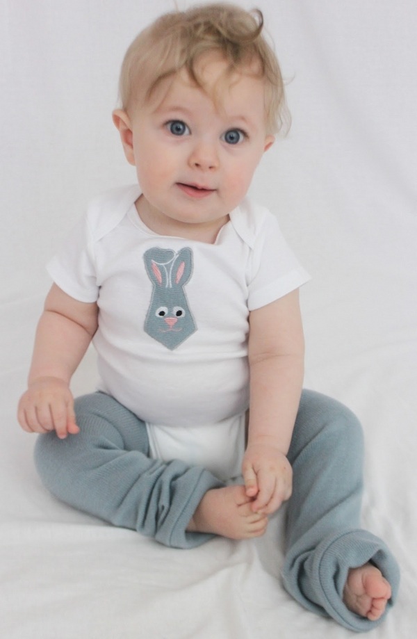 baby easter outfits ideas bunny top