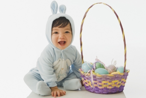 baby boy in easter bunny costume easter outfits for toddlers