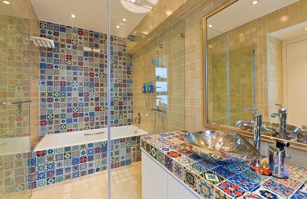 Mexican Tiles In The Interior, Mexican Tile Shower Ideas