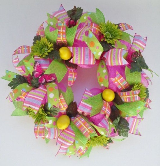 cool wreath paper crafts eggs