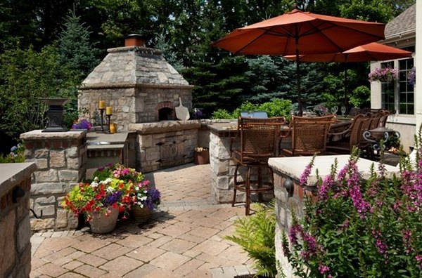 outdoor kitchen ideas patio design