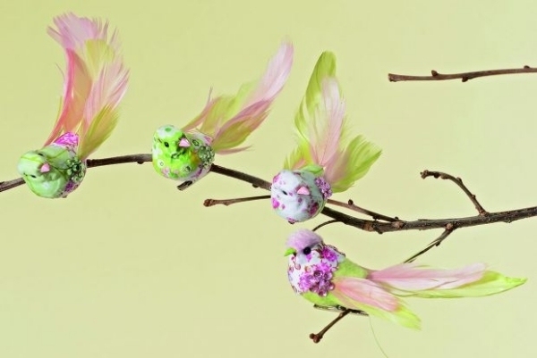 DIY decoration kids crafts spring birds