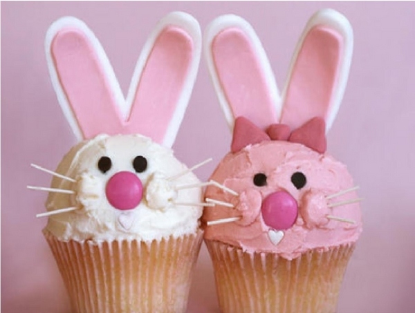 easter bunnies cupcakes easter food ideas