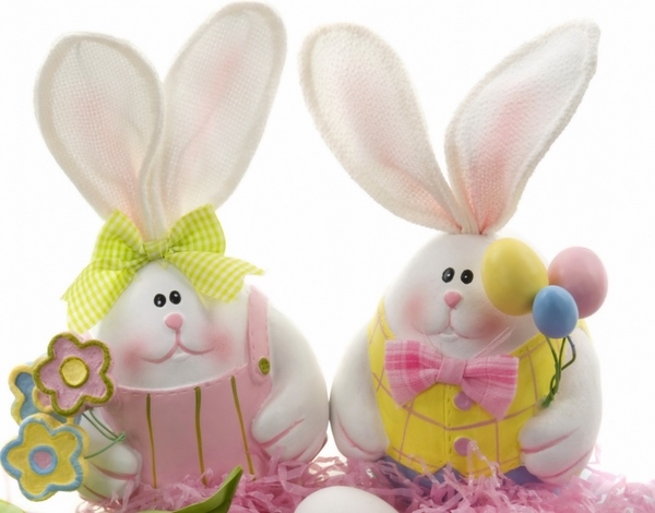 easter bunnies home decorating ideas