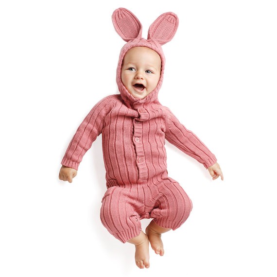 easter bunny suit for baby toddler pink rabbit