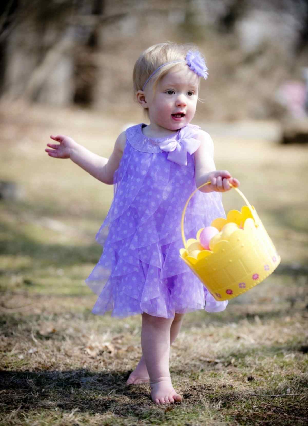 purple easter dresses