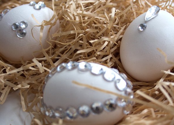 easter egg designs ideas silver beads