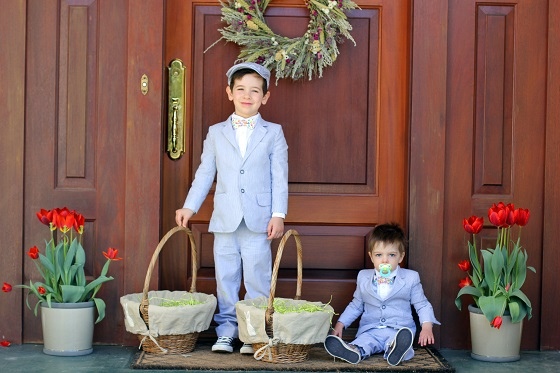 easter outfits for boys suits pastel blue