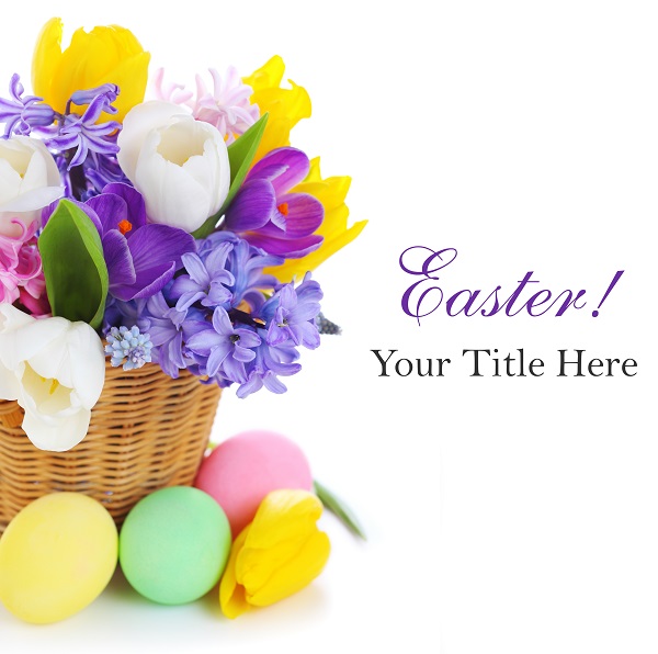 pictures online greetings cards basket flowers eggs