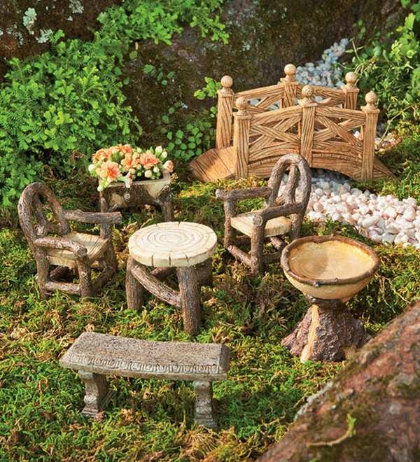 fairy mini garden design mini garden furniture