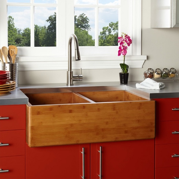 farmhouse kitchen sinks ideas designs wood kicthen design ideas