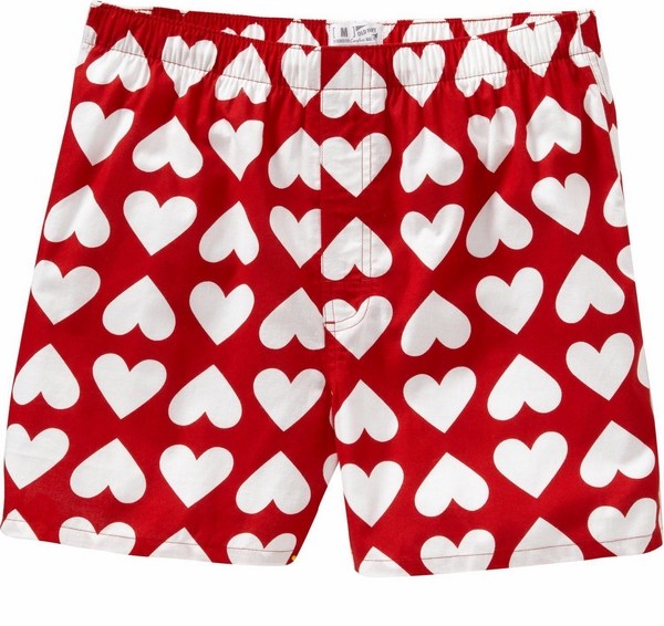 gift ideas for men valentines day heart boxers
