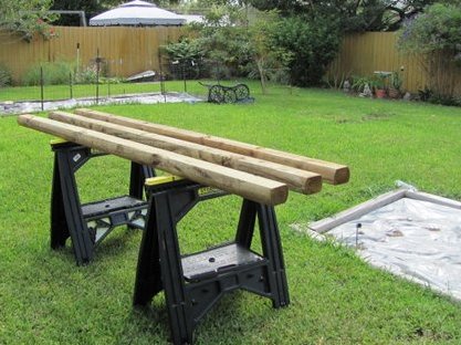 how to build a raised garden bed construction method