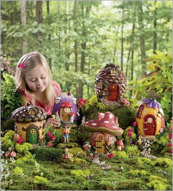 mini gardens miniature fairy houses fairy garden ideas