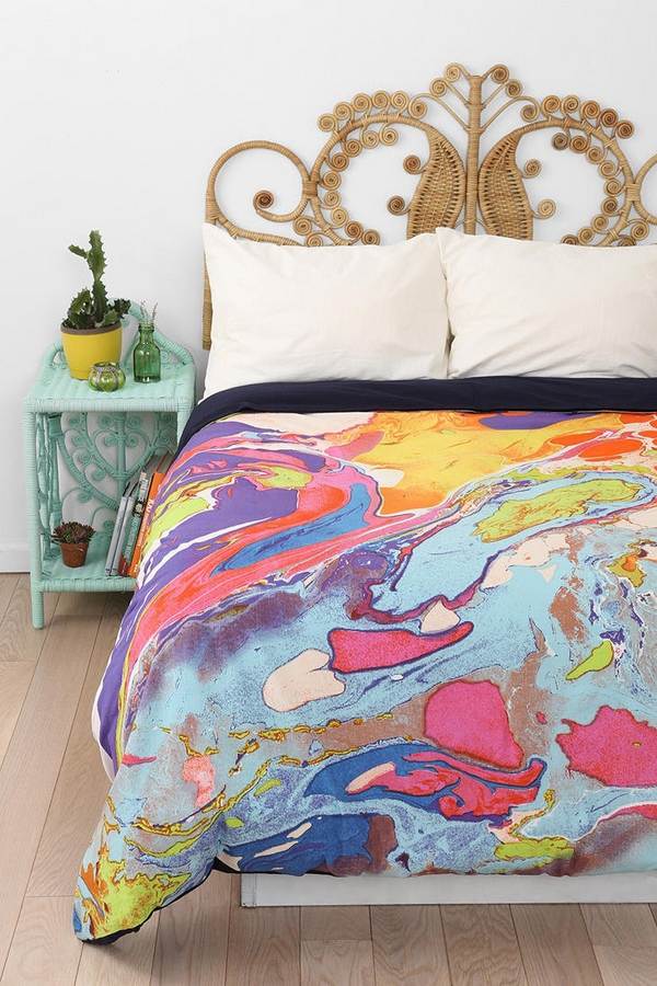 modern-bedroom-design-magical-thinking-bedding-pink blue color