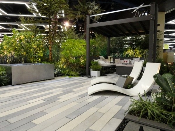 modern chaise lounge patio furniture