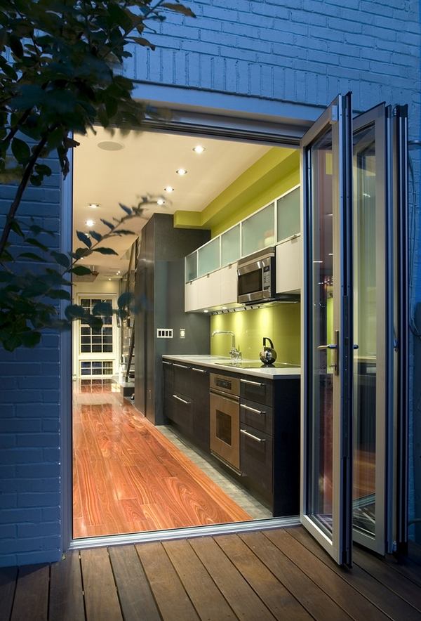 modern patio ideas slide fold doors house exterior ideas