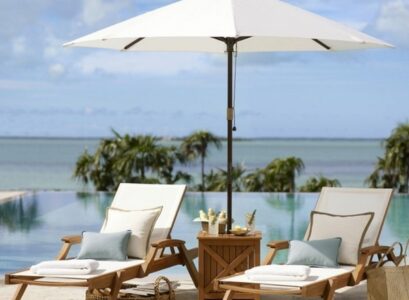modern-wooden-chaise-lounge-chairs-white-cushions-white-parasol