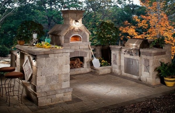 outdoor kitchen design grill