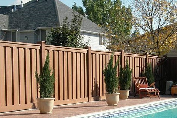 pvc privacy pool deck privacy protection