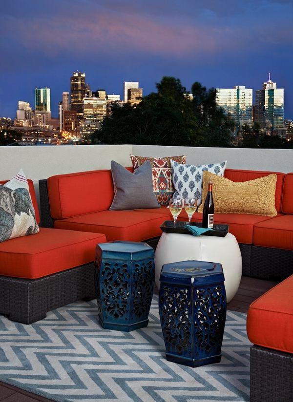 rooftop deck design ideas elegant outdoor furniture