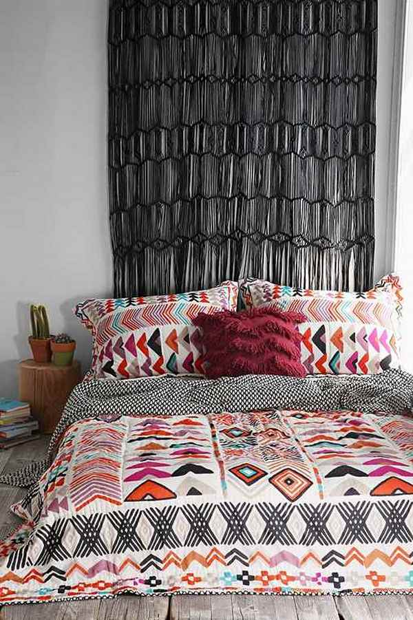 tribal-style-bedding-sets-ideas-magical-thinking-duvet-cover-pillows