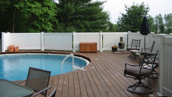 vinyl fence ideas vinyl fence panels swimming pool privacy protection