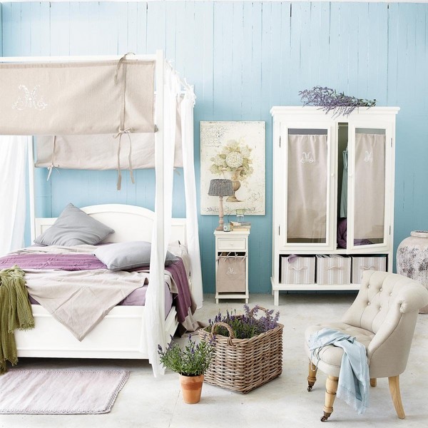 white romantic bedroom furniture ideas