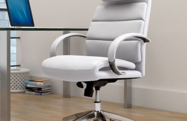 white-reclining-coffice-chair-modern-desk-office-furniture-ideas
