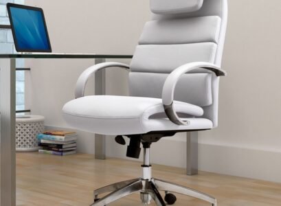 white-reclining-coffice-chair-modern-desk-office-furniture-ideas