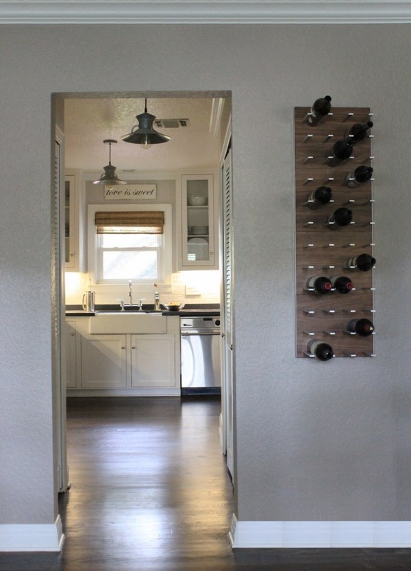 wine storage ideas wall-mounted wine racks