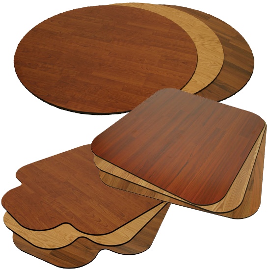 wooden floor mats for office chairs colors