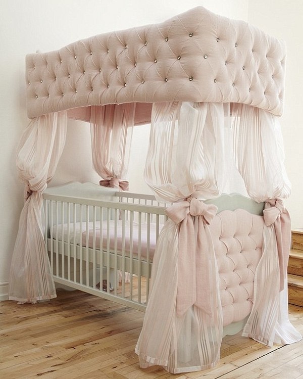 Baby crib shop luxury