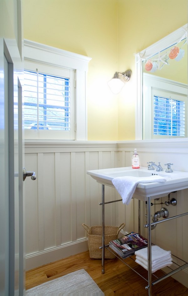 Bathroom wainscoting the finishing touch to your