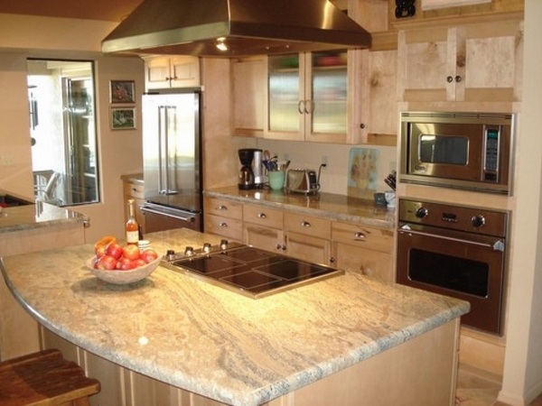 granite countertop kitchen island ideas modern kitchens