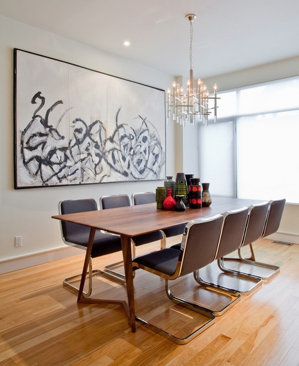 Designer Dining Room Table - Zenith Modern White Extendable Dining Table - Modern ... / Take cues from these stunning dining room ideas, all from designer homes, to update your space with elevated decor, because a beautiful space paired with a memorable menu is sure to impress friends and family.