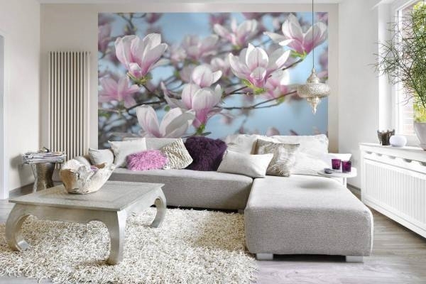 contemporary interiors wallpaper ideas accent wall