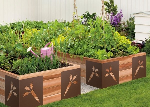 Raised Vegetable Garden Clever And, Raised Vegetable Garden Ideas And Designs