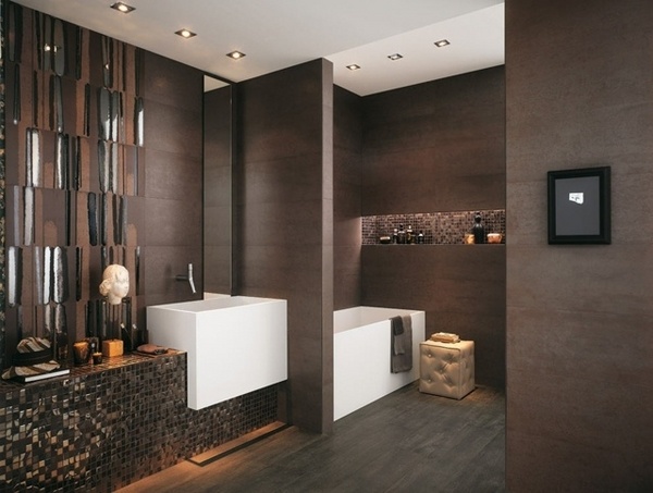 20 Bathroom Tile Ideaodern, Modern Bathroom Tiles Design Ideas
