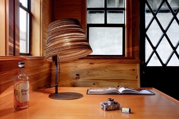 desk lighting table lamps design cardboard