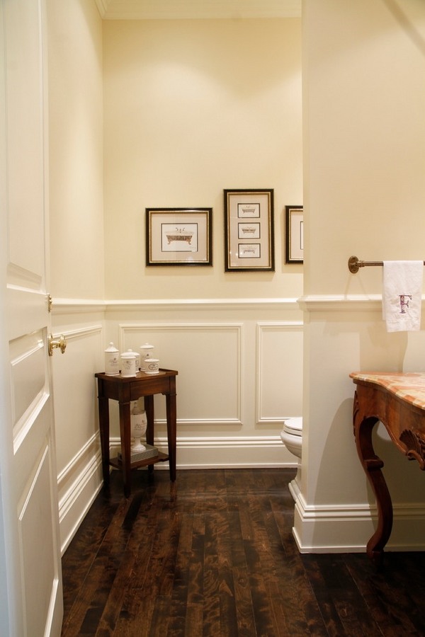 Bathroom wainscoting - the finishing touch to your ...