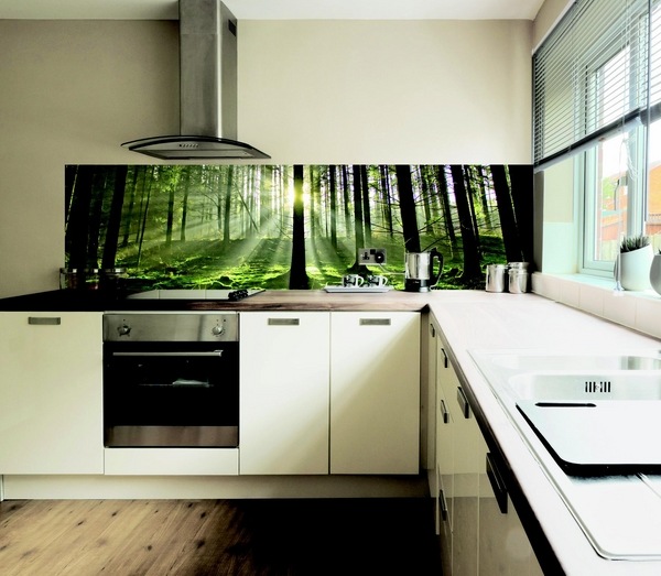 fantastic glass backsplash modern kitchen white cabinets