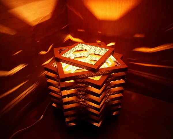 home lighting innovative designs cardboard lamps