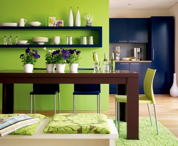 kitchen color ideas fresh green blue kitchen cabinets