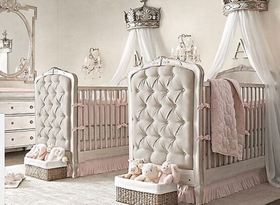 luxury-baby-cots-design-ideas-royal-poster-tufted-crib
