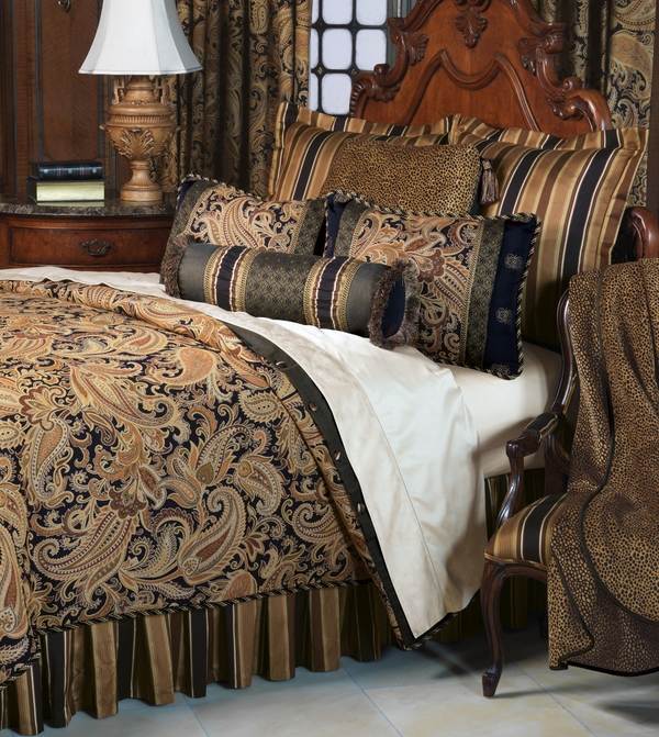 luxury bed sets design exclusive bedroom decoration