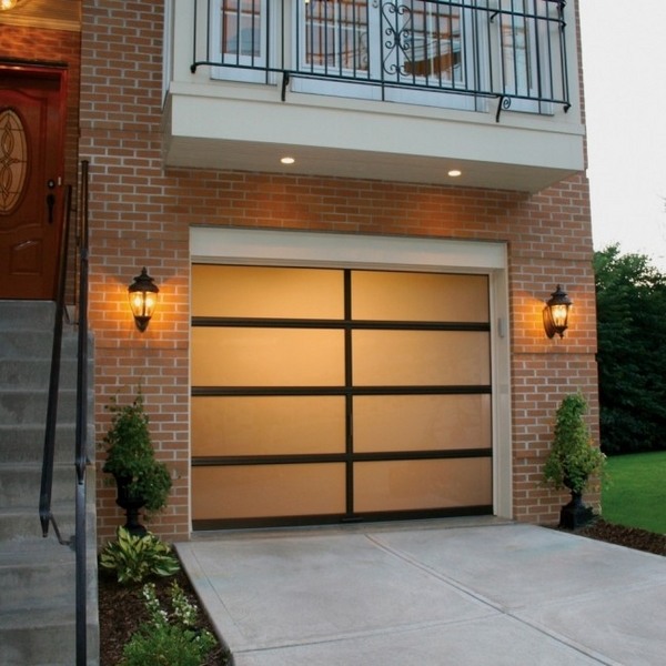 Modern Garage Door Wall Ideas for Small Space