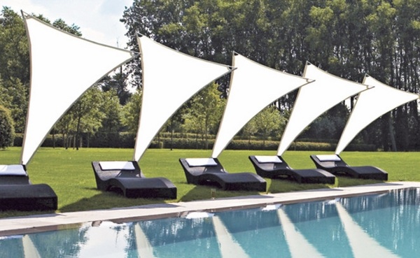 outdoor swimmingparaflex umbrellas modern patio decor 