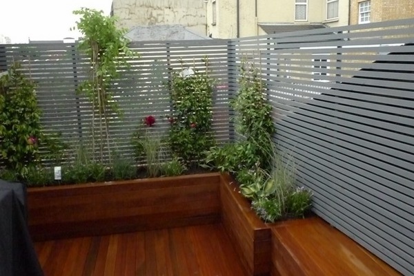 small ideas planning woden floor planters small trees